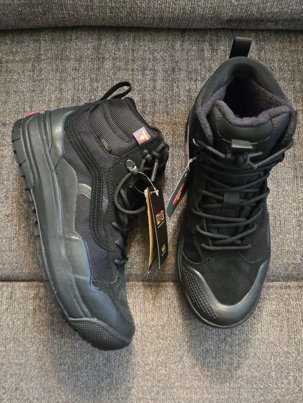 Vans Hiking Ultrarange Sk8 Hi Men Size 7 Blackout MTE Primaloft 062026